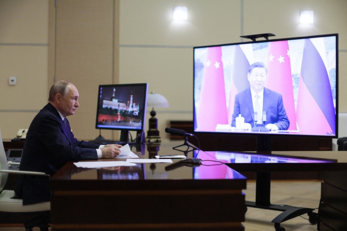 China’s Xi attacks US ‘hegemony’ ahead of Putin summit