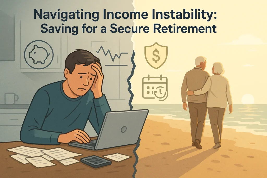 The Impact of Income Instability and Retirement Savings Behavior